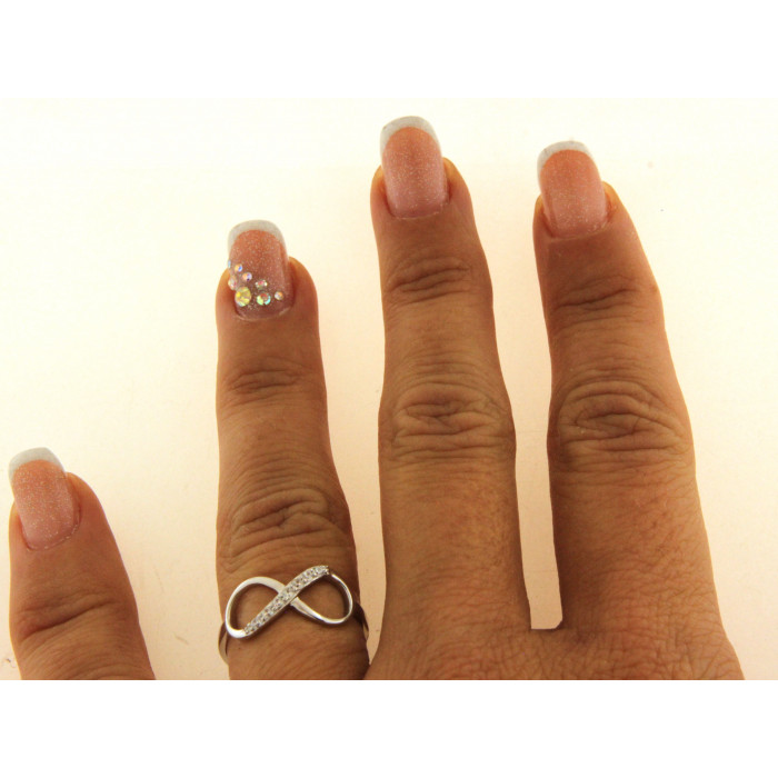 Achat Bague argent signe "Infini"