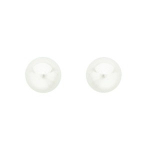Boucles d'oreilles OR 750/1000e perles de culture D.6-6.5 mm  0.40grs 