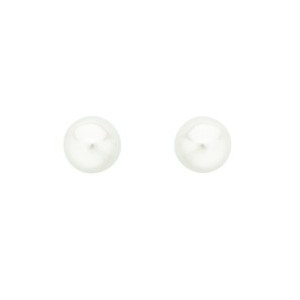 Boucles d'oreilles OR 750/1000e perles de culture D.4.5-5 mm  0.40grs 