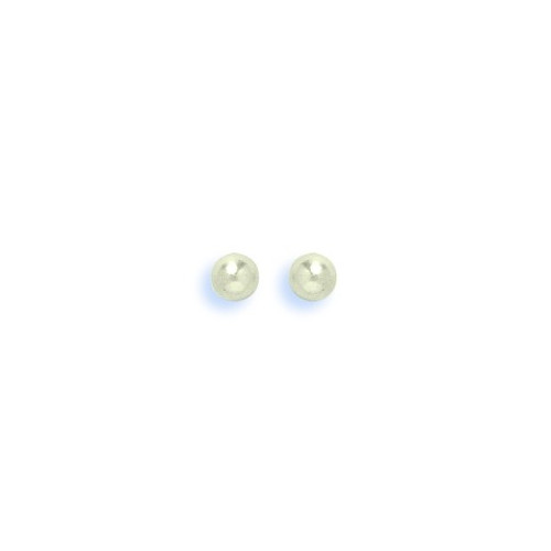 Boucles d'oreilles OR 750/1000e perles de culture D.3.5-4 mm  0.40grs 