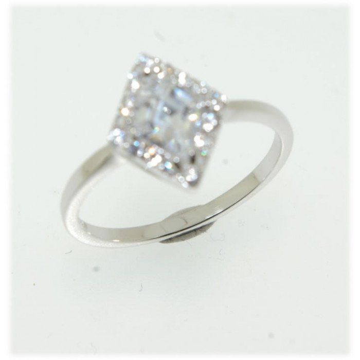 Bague losange argent online