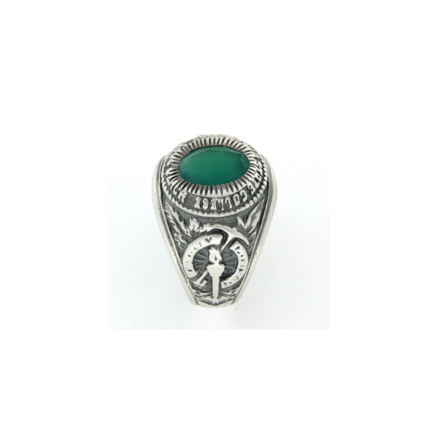 Bague universitaire argent cheap