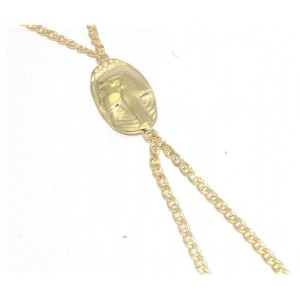 Bracelet de doigt plaqué or avec motif egyptienne