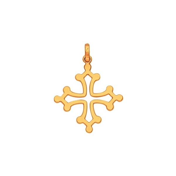 Croix du languedoc or 750/1000e 0.90grs