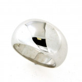 Bague large en argent