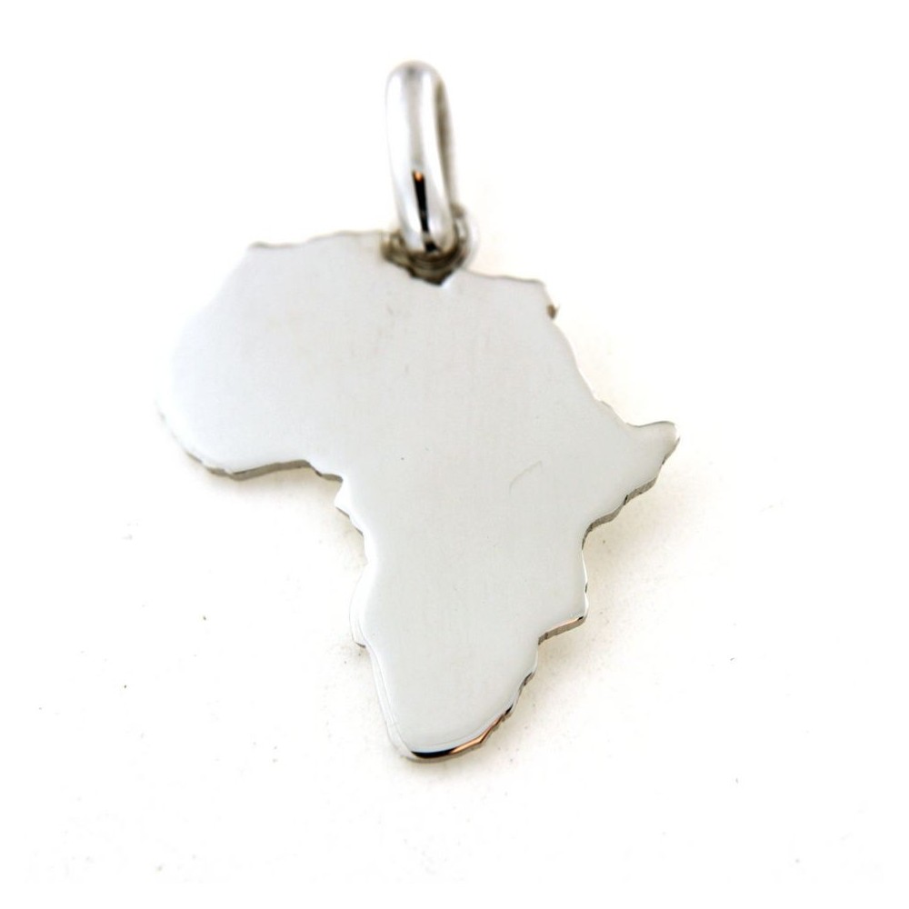 Pendentif Carte de l'Afrique filigrane - Taille 1